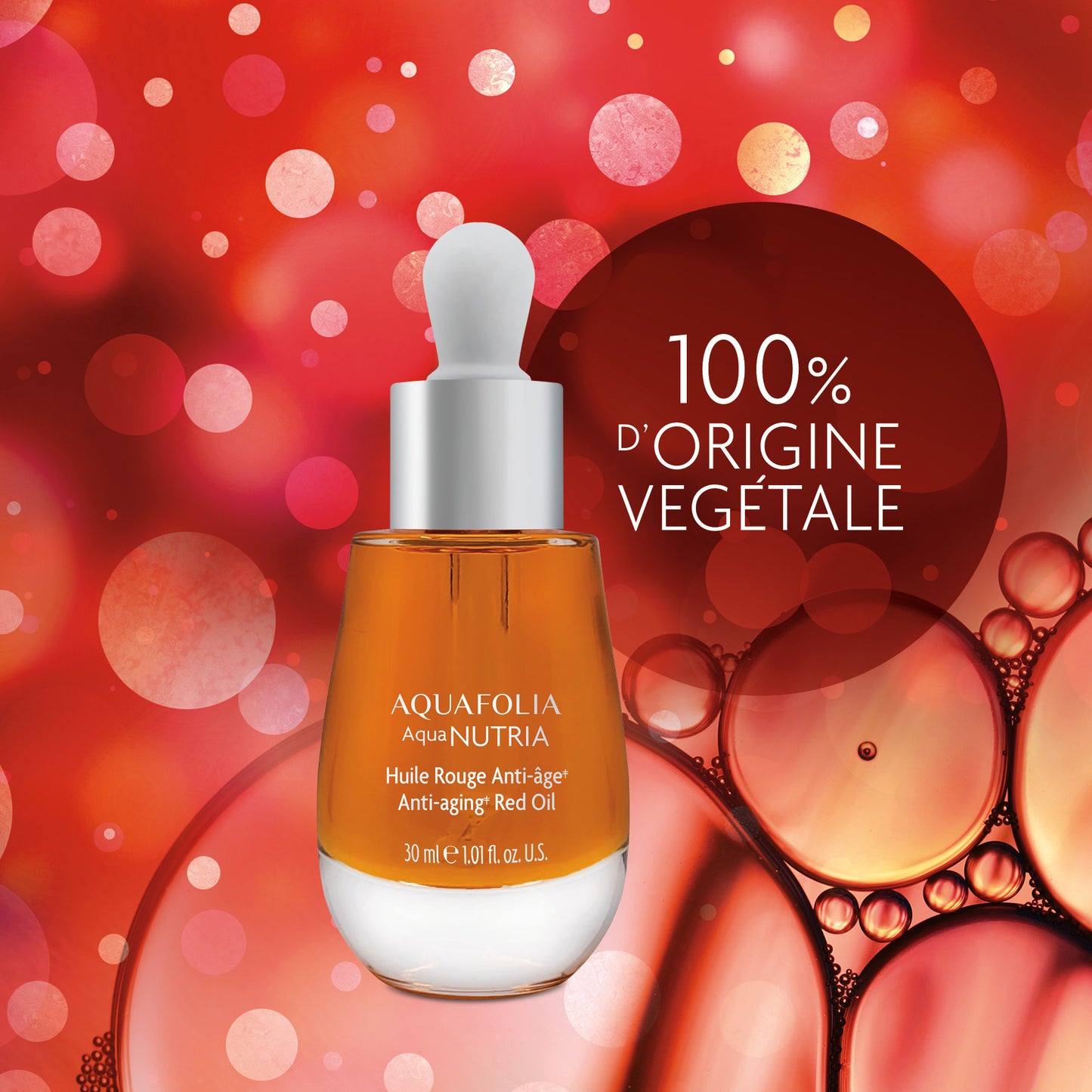 Huile Rouge anti-âge - Aquafolia