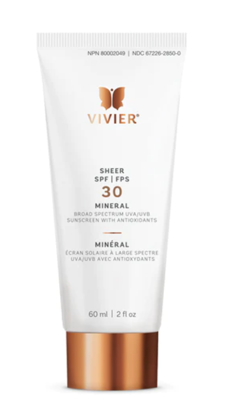 Écran solaire SHEER FPS 30 minéral - Vivier