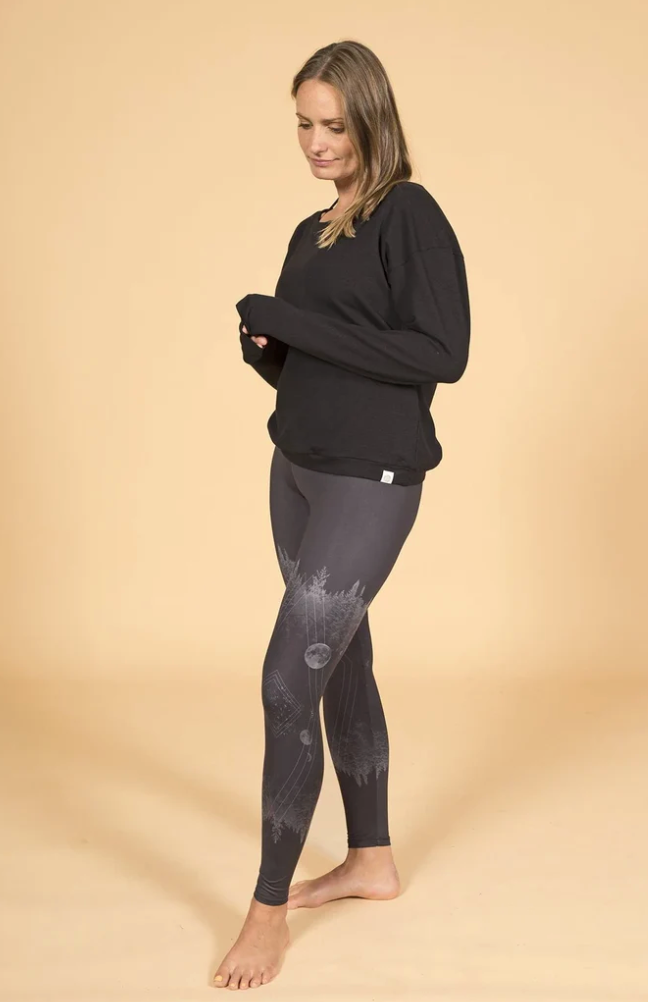 Legging Mystical Moon  - Rose Buddha