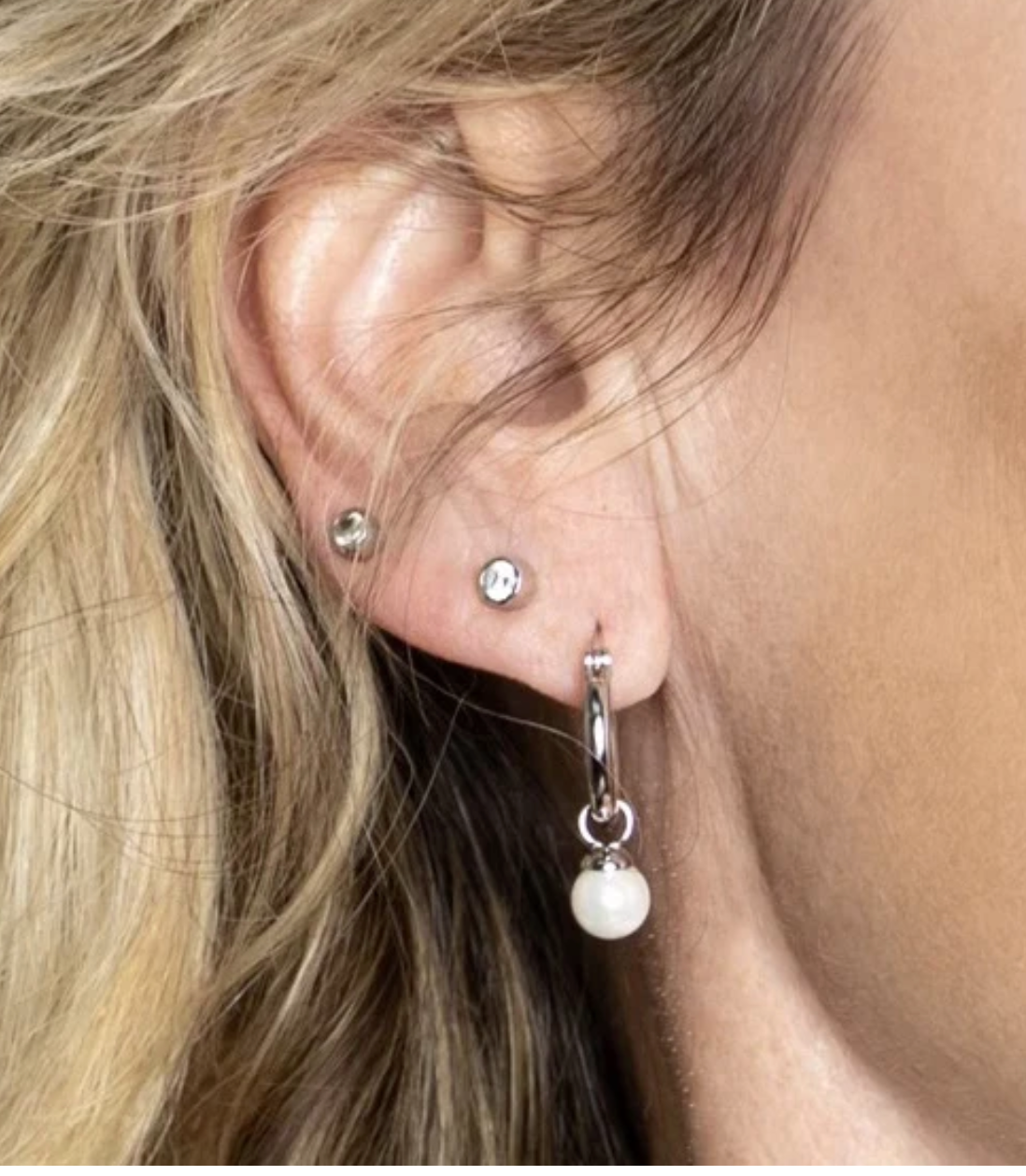 Boucles d'oreilles "Pearlfection" - Caroline Néron