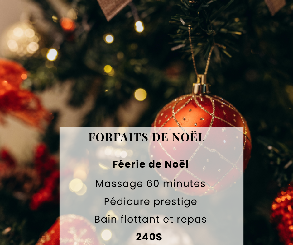 Forfait des fêtes - Féerie de Noël