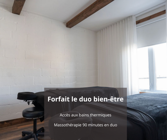 Forfait - Duo bien-être