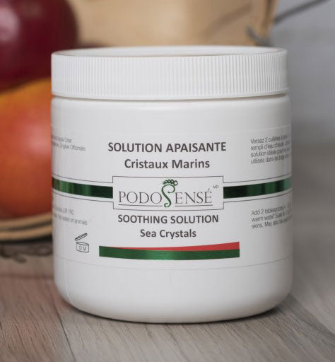 Cristaux Marins Apaisants (Vinaigre de cidre de pommes & gingembre) - PodoSensé