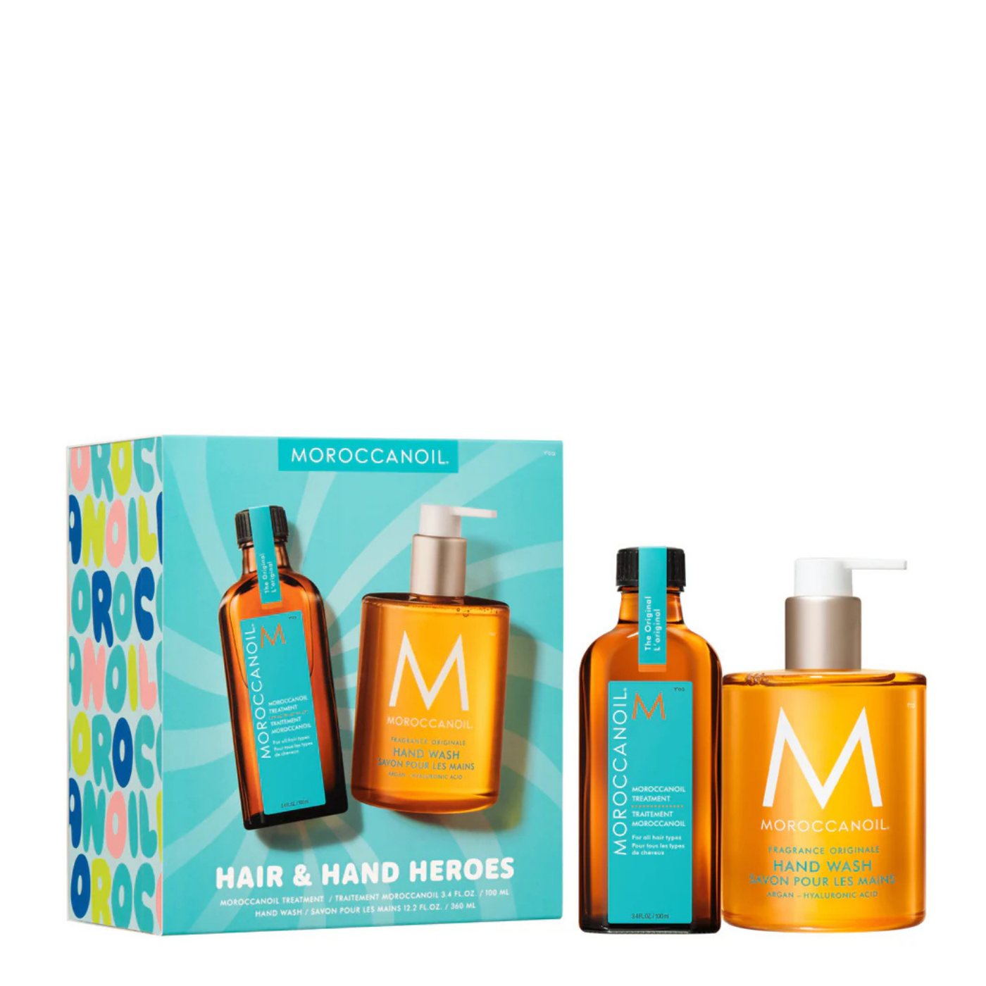 Duos Héros Traitement + Savon à Mains (gratuit) - Moroccanoil