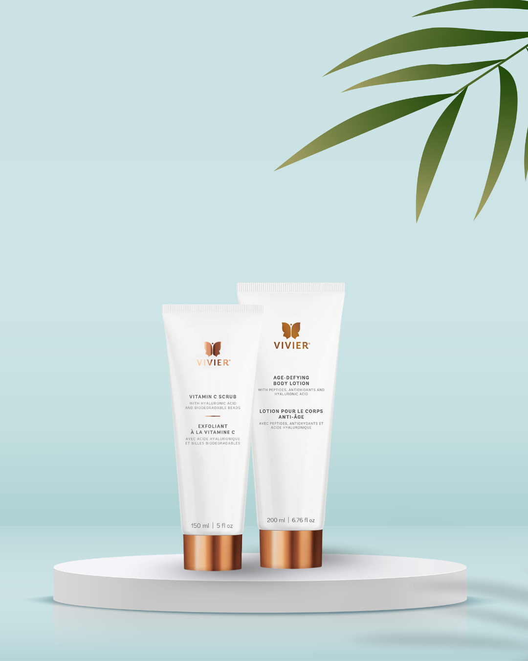Duo cadeau Vivier Exfoliant & Lotion corps anti-âge
