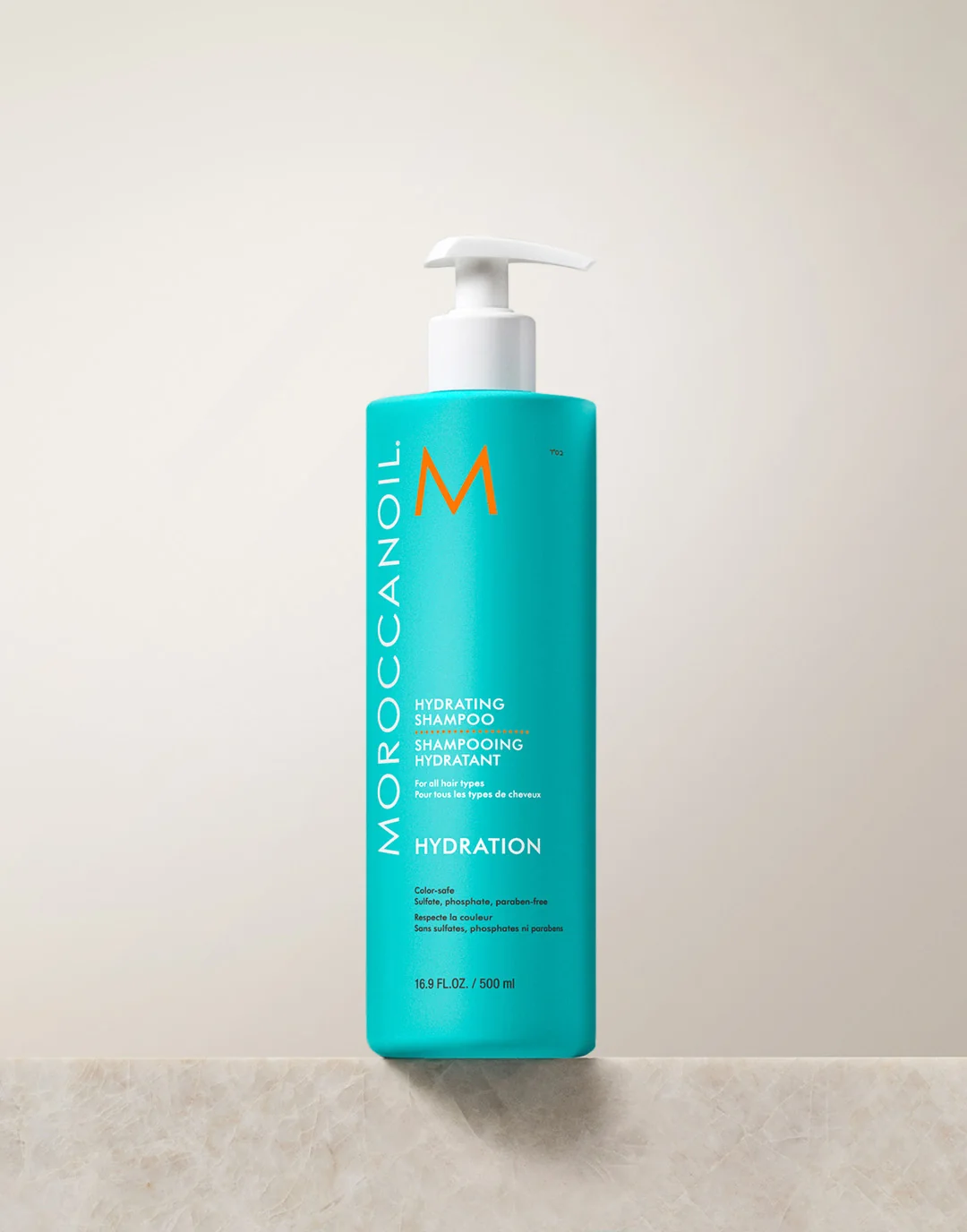 Shampooing Hydratant Moroccanoil 500 ml — argan hydratation tous types de cheveux — Spa Santé Le Nénuphar