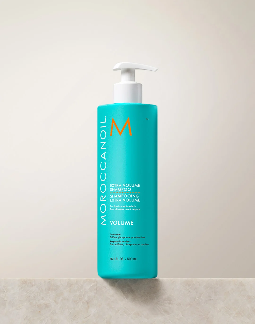 Shampooing Extra Volume Moroccanoil 500 ml — argan volume cheveux fins à moyens — Spa Santé Le Nénuphar