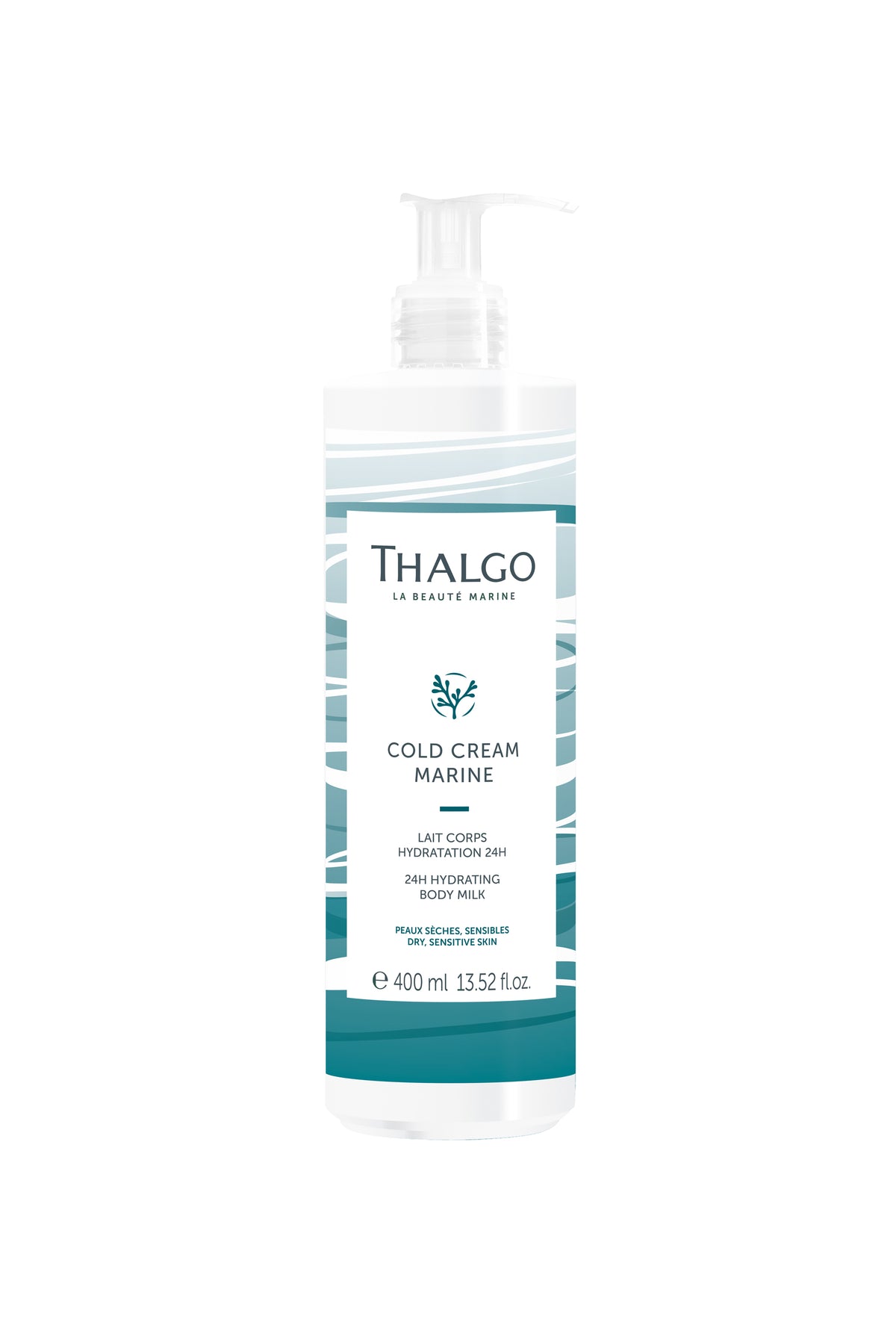 Lait Corps Hydratation 24h 400 ml Thalgo — Cold Cream Marine lait corps hydratant — Spa Santé Le Nénuphar
