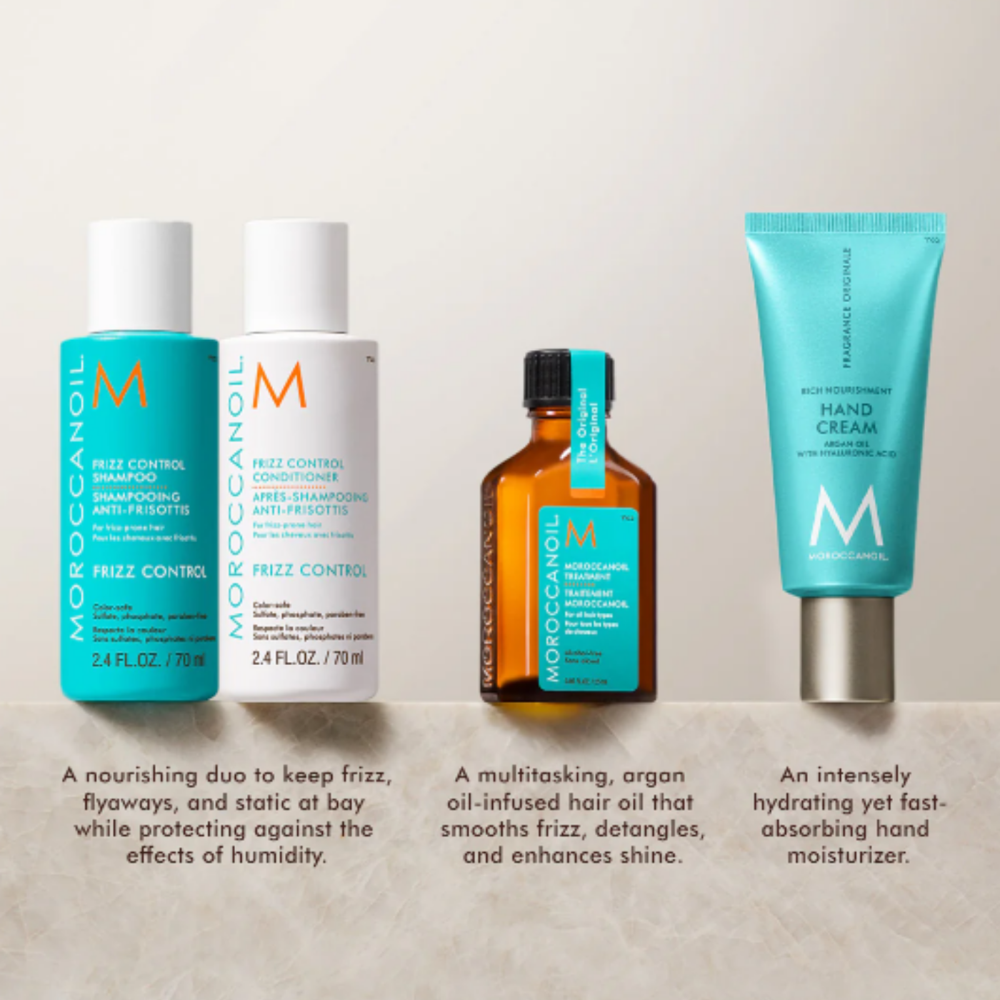 Nouveauté* Trousse de voyage Anti-Frisottis - Moroccanoil (valeur de 118$)