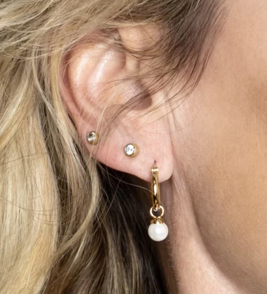 Boucles d'oreilles "Pearlfection" - Caroline Néron