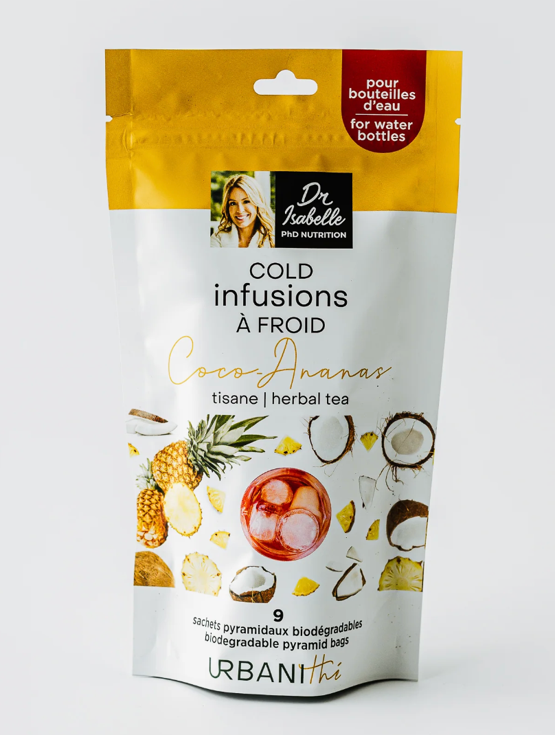 Urbanithé - Coco-Ananas - Infusions à froid