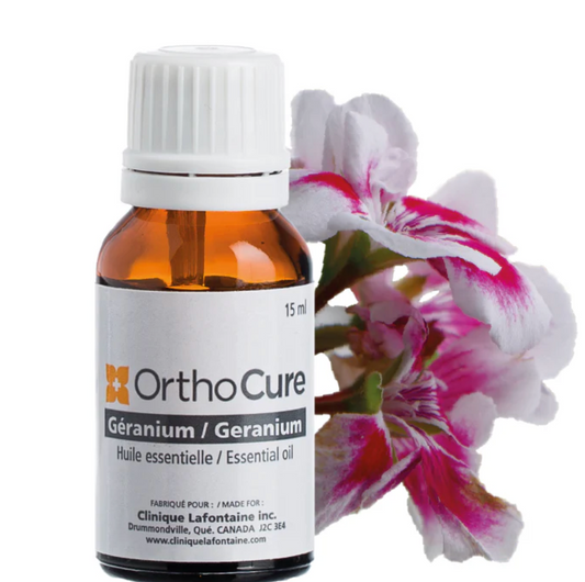 Huile essentielle géranium - OrthoCure
