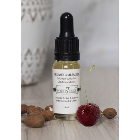 Les méticuleuses solution cuticules (amande amère & cerisier) 15 ml