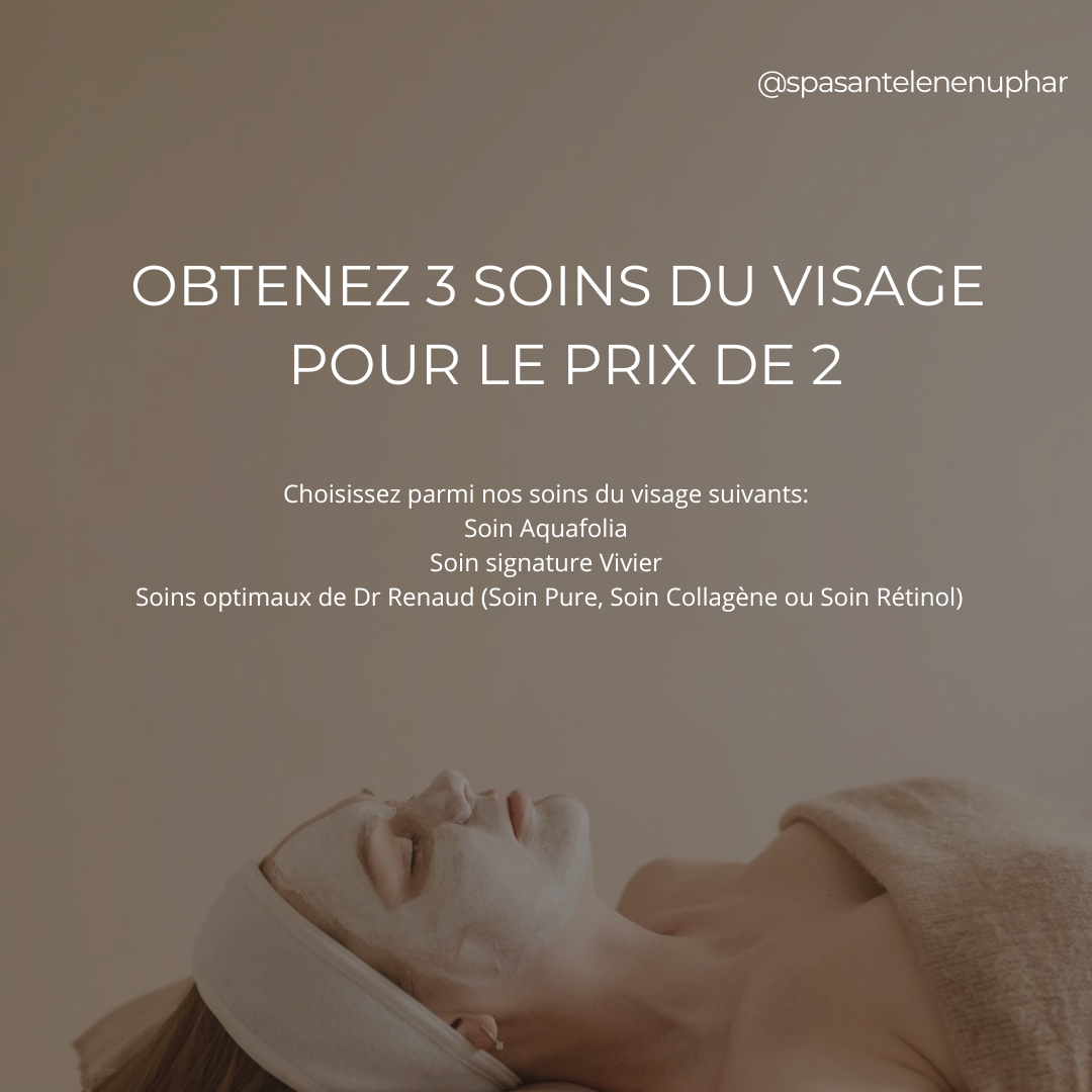 Promotion du mois 3 de 2 - soins du visage