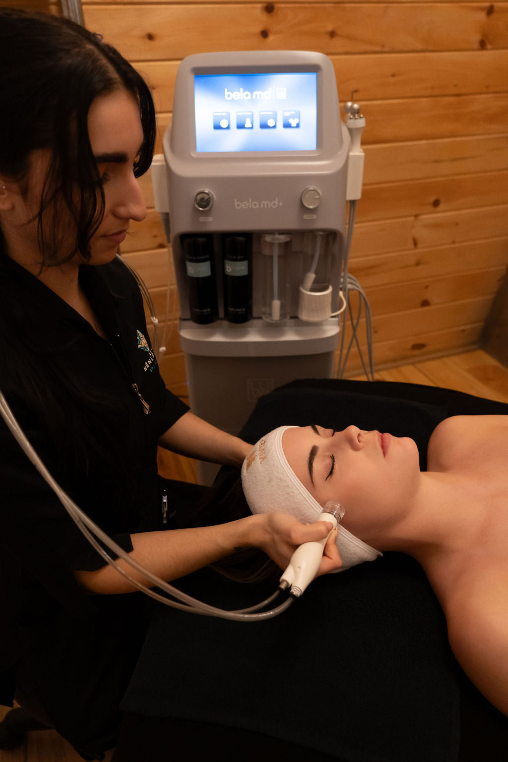 Soin BELA MD+ — Infusion de sérum hydratant au Spa Santé Le Nénuphar