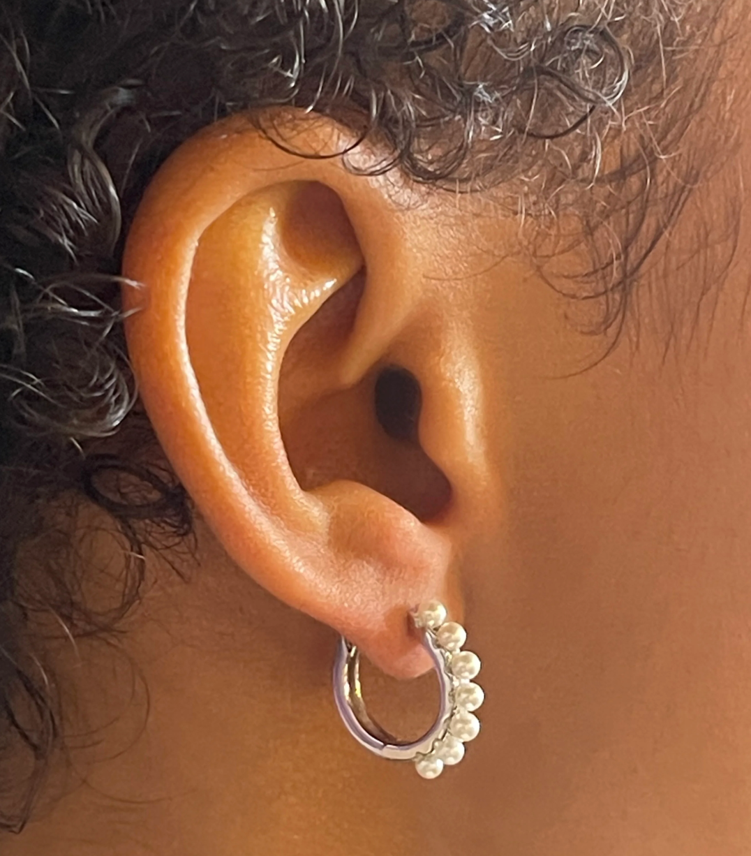 Boucles d'oreilles anneaux So Sweet - Caroline Néron