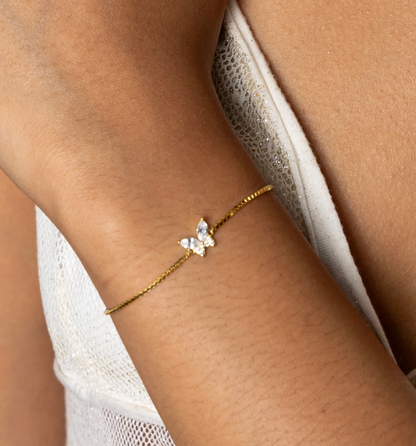 Bracelet L'Envolée doré - Caroline Néron