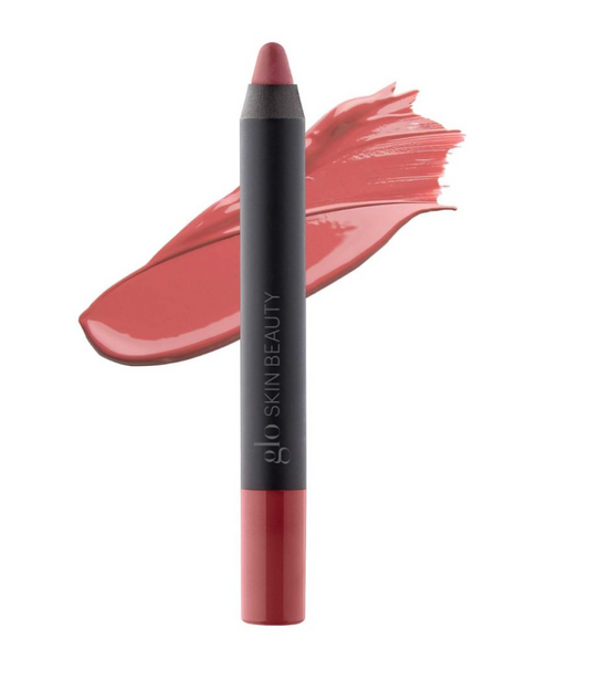 Cream Glaze Crayon Dahlia Glo Skin Beauty, crayon à lèvres rouge — Spa Santé Le Nénuphar