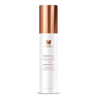 Crème pour le cou GrenzCine Vivier 55 ml — facteurs de croissance, vitamine C et rétinol pour cou raffermi