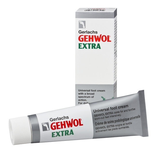 Crème pour les pieds Gehwol Extra, format 75 ml — Spa Santé Le Nénuphar