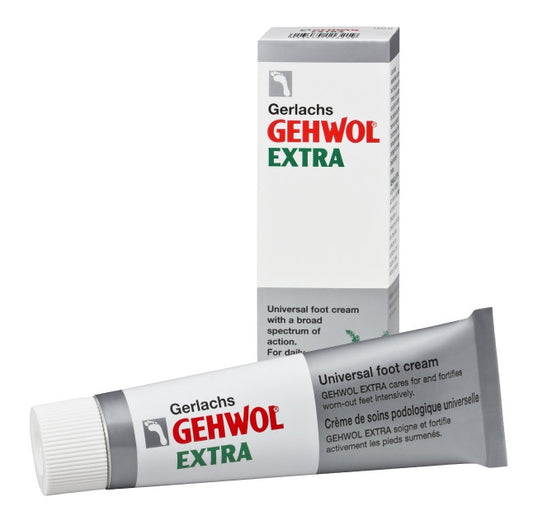 Crème pour les pieds Gehwol Extra, format 75 ml — Spa Santé Le Nénuphar