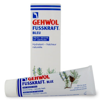 Crème pour les pieds Gehwol Fusskraft Bleu, format 75 ml — Spa Santé Le Nénuphar
