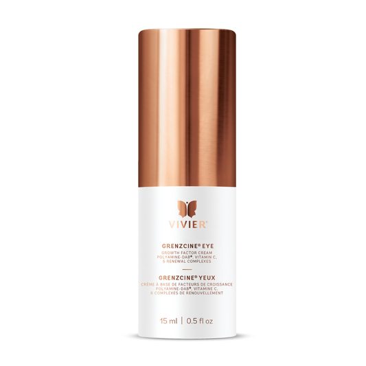 Crème pour les yeux GrenzCine Vivier 15 ml, avec facteurs de croissance et vitamine C — Spa Santé Le Nénuphar