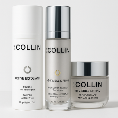 Ensemble avantageux 4D Lifting G.M. Collin coffret anti-âge lifting fermeté rides — Spa Santé Le Nénuphar