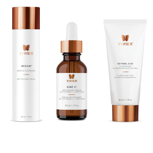 Ensemble avantageux Kiné-C Vivier, duo de soins à la vitamine C antioxydante — Spa Santé Le Nénuphar
