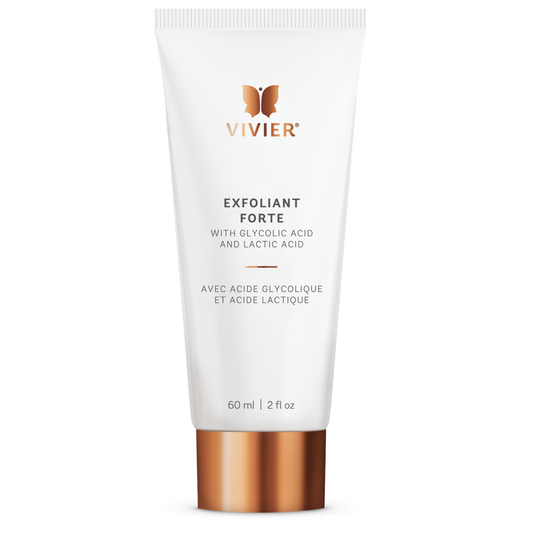 Exfoliant forte Vivier 60 ml, avec acides glycolique et lactique pour renouveler la peau et uniformiser le teint — Spa Santé Le Nénuphar