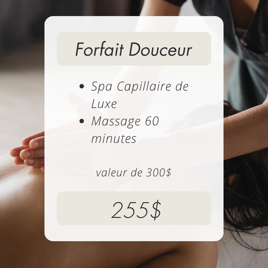 Forfait Douceur - fête des Mères