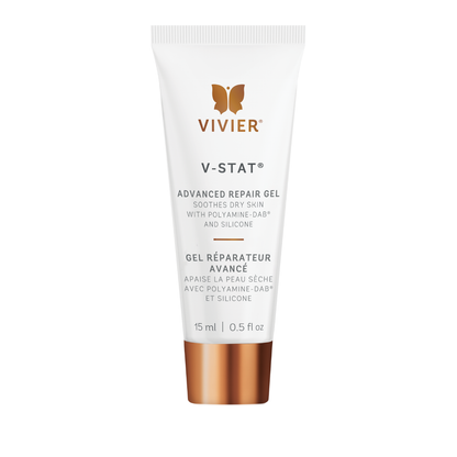 Gel réparateur avancé V-STAT Vivier 15 ml — Polyamine-DAB et silicone pour cicatrices et récupération post-intervention