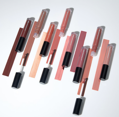 Plusieurs tubes de gloss Glo Skin Beauty montrant différentes couleurs — Spa Santé Le Nénuphar