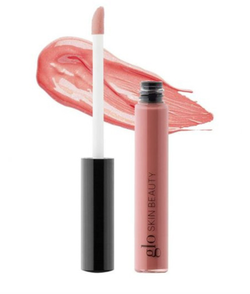 Tube ouvert du gloss Slipper Glo Skin Beauty montrant sa couleur — Spa Santé Le Nénuphar