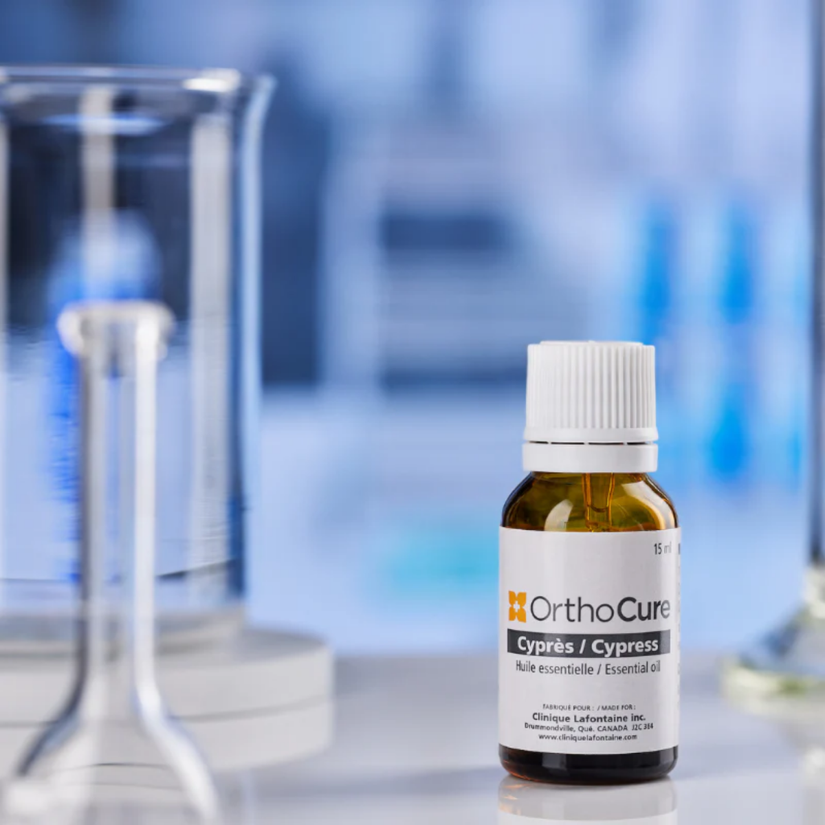 Huile essentielle de cyprès OrthoCure — aromathérapie veineuse — Spa Santé Le Nénuphar