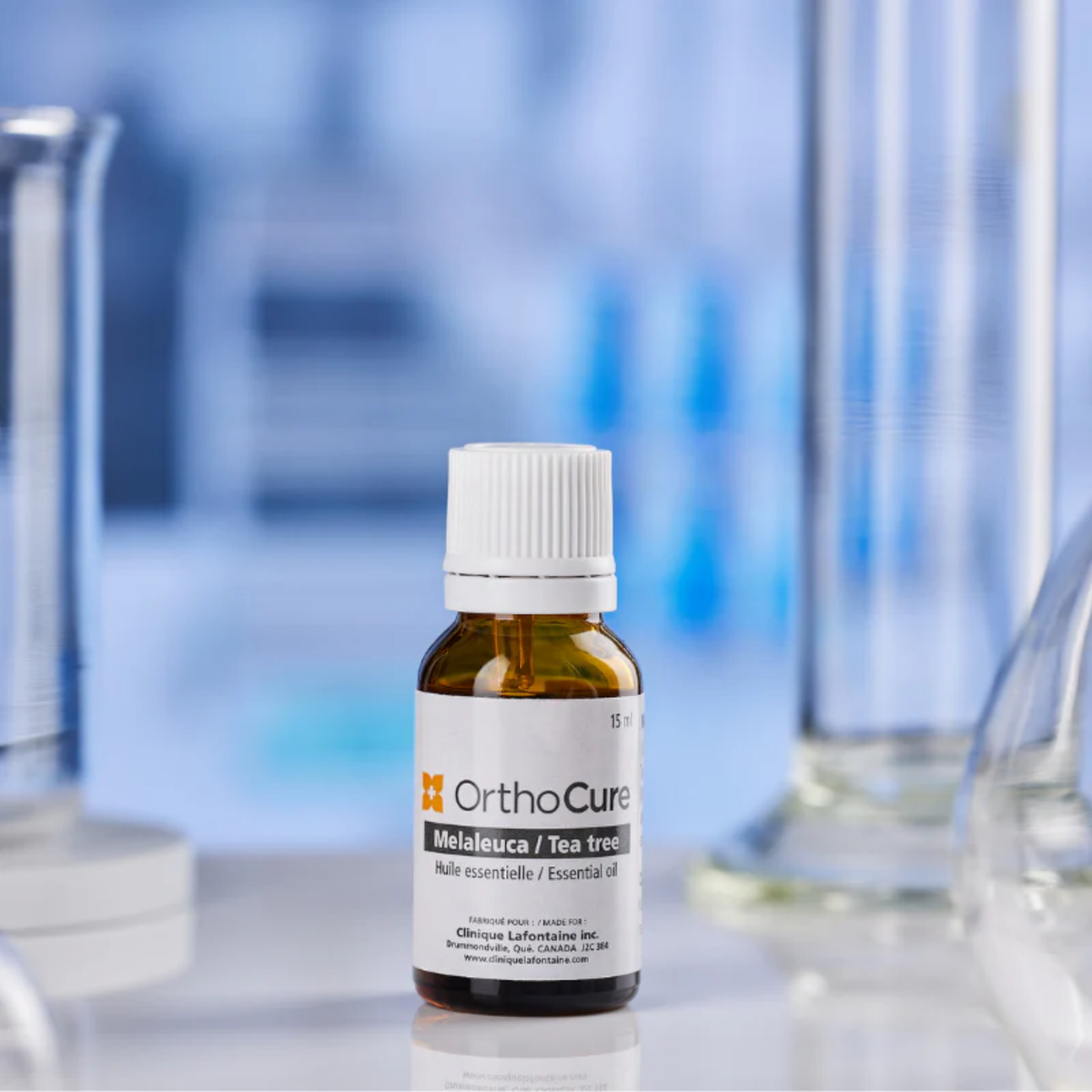 Huile essentielle de mélaleuca OrthoCure arbre à thé australien — aromathérapie naturelle — Spa Santé Le Nénuphar