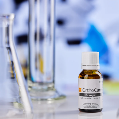 Huile essentielle d'orange OrthoCure — rajeunisseur tissulaire et calmante — Spa Santé Le Nénuphar