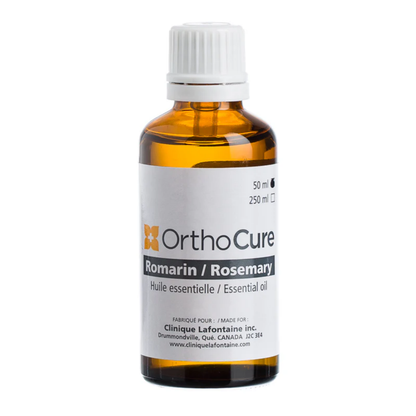 Huile essentielle romarin 50 ml OrthoCure — anti-rhumatismale et mucolytique — Spa Santé Le Nénuphar