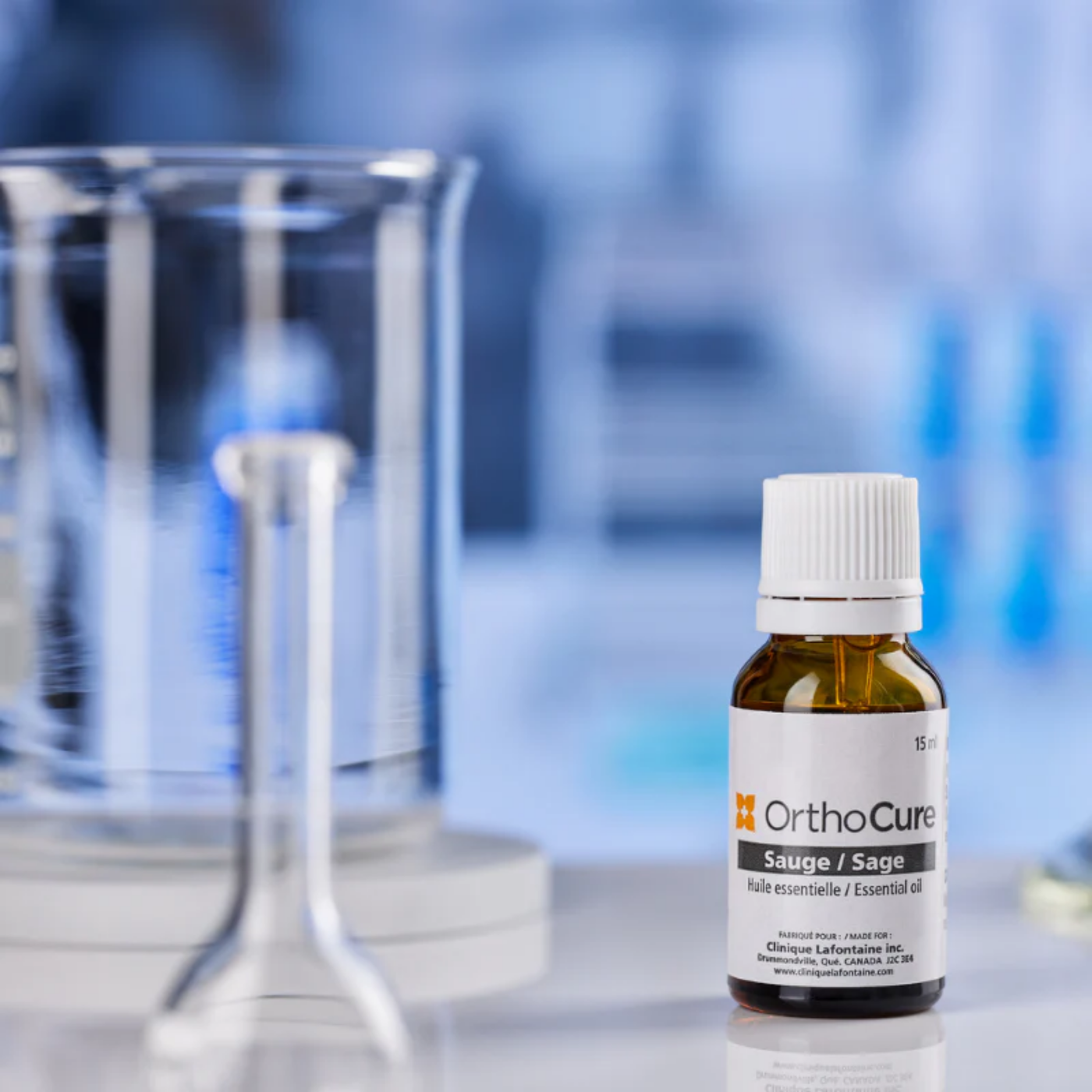 Huile essentielle de sauge OrthoCure — aromathérapie hormonale méditerranéenne — Spa Santé Le Nénuphar
