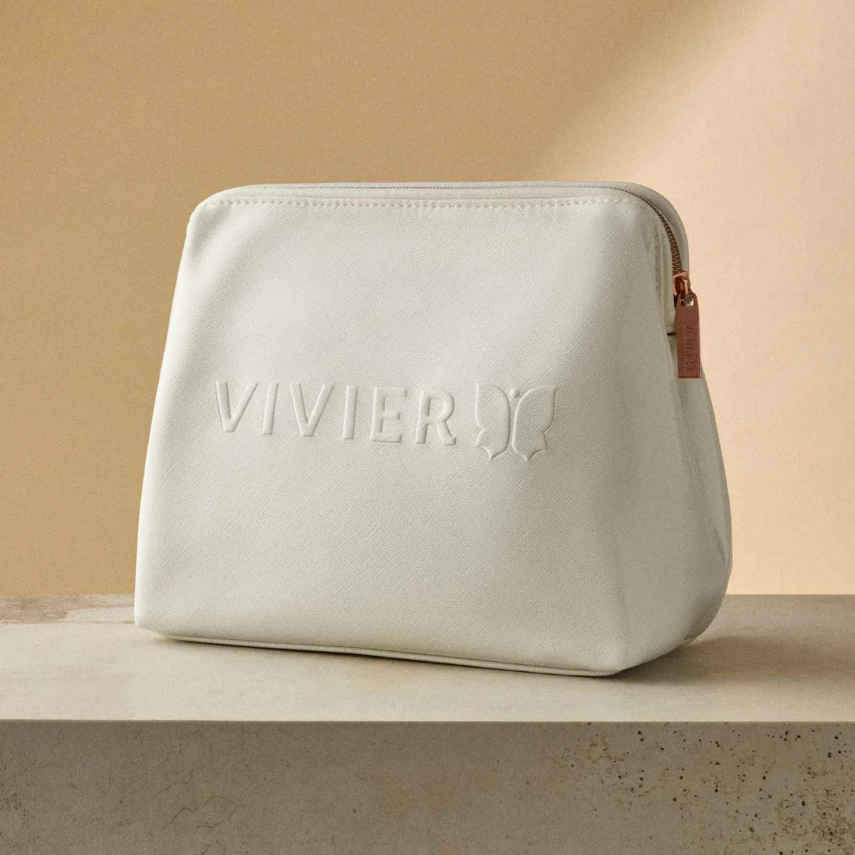 Sac Vivier en cuir végétalien blanc — inclus avec le Programme éclaircir et rétablir sans HQ Vivier