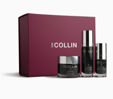 Coffret des fêtes Diamond G.M. Collin avec sérum, crème et contour des yeux, Spa Santé Le Nénuphar