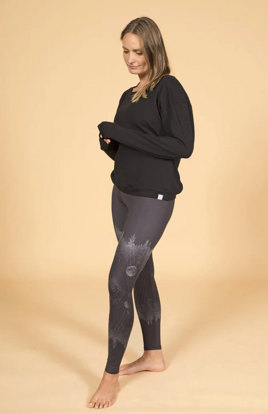 Legging Mystical Moon  - Rose Buddha