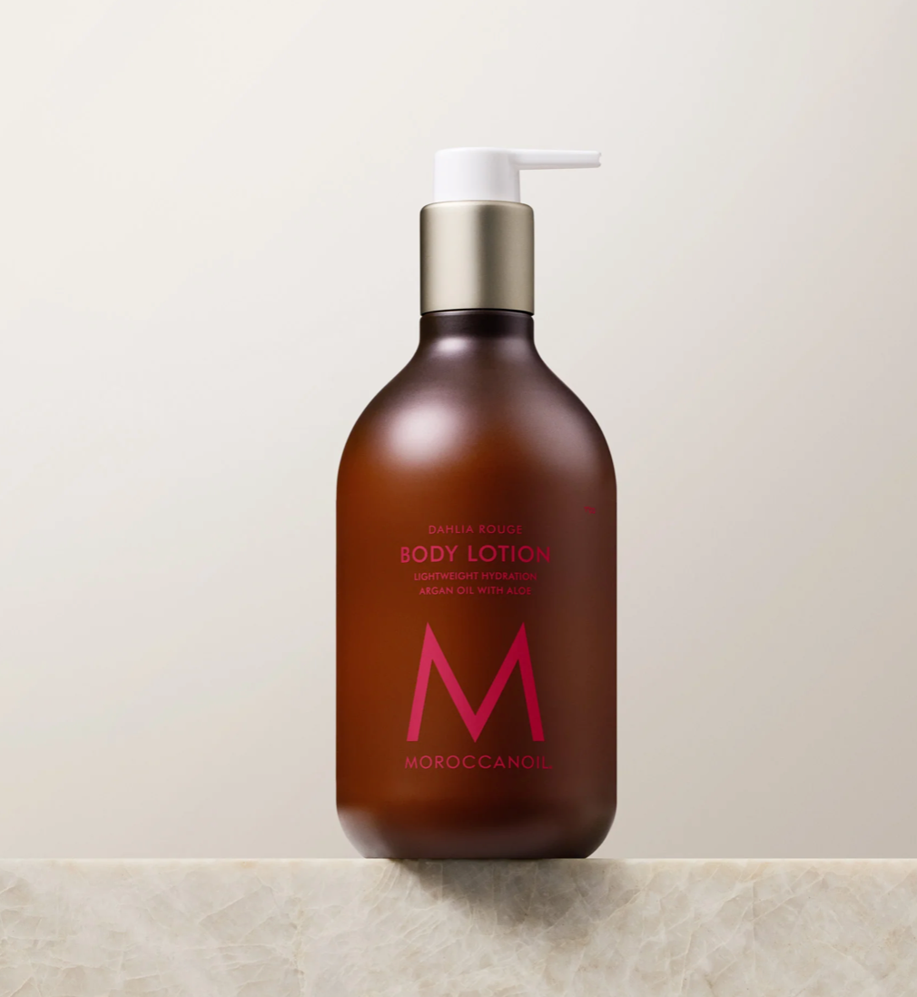Lotion corps Moroccanoil Dahlia Rouge — Spa Santé Le Nénuphar

