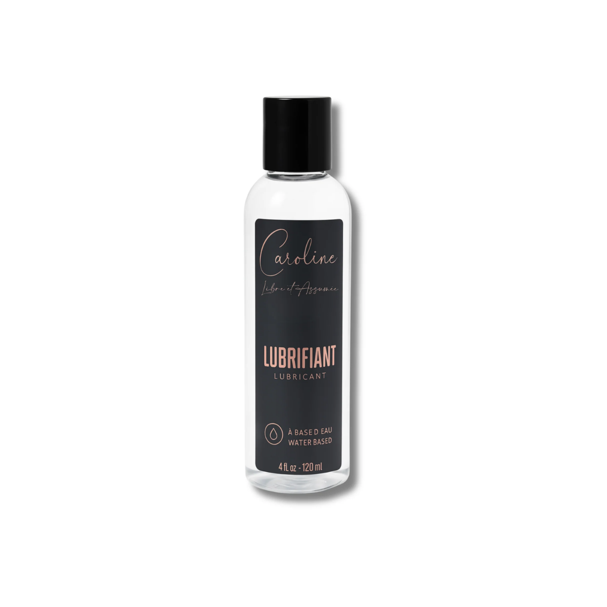 Lubrifiant intime original sans saveur Caroline Néron — formule neutre hypoallergénique, base d'eau, compatible accessoires et préservatifs, fait au Québec — Spa Santé Le Nénuphar