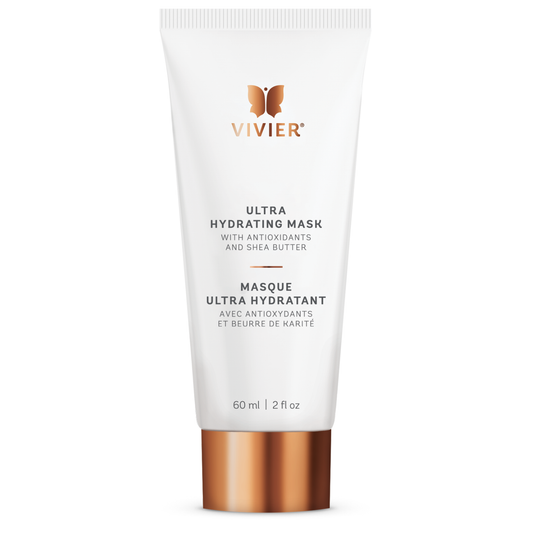 Masque ultra hydratant Vivier 60 ml, avec vitamine E, extrait d’amande douce et beurre de karité — Spa Santé Le Nénuphar