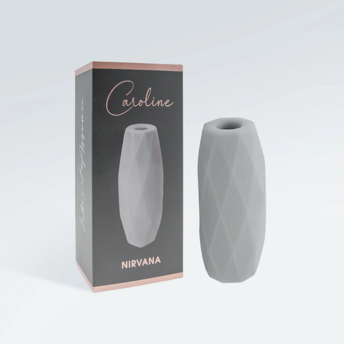 Masturbateur Nirvana Caroline Néron — intérieur silicone élastique, format discret et portable — Spa Santé Le Nénuphar
