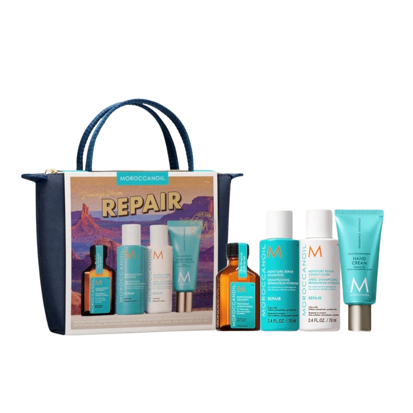 Nouveauté* Trousse de voyage Réparateur - Moroccanoil (valeur de 118$)