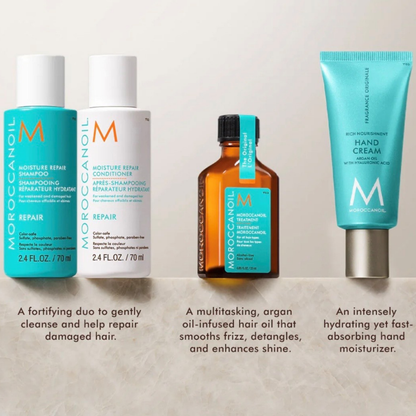 Nouveauté* Trousse de voyage Réparateur - Moroccanoil (valeur de 118$)