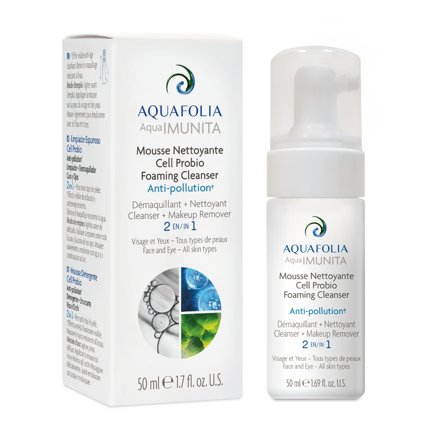 Mousse nettoyante Cell Probio - Aquafolio