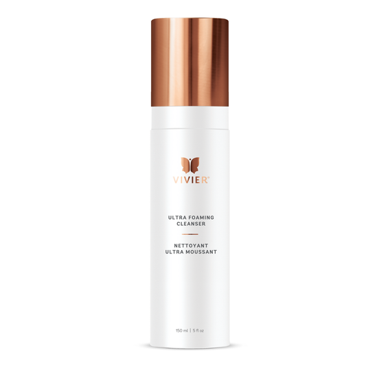 Nettoyant ultra moussant Vivier 150 ml, mousse nettoyante à la vitamine C pour purifier et illuminer le teint — Spa Santé Le Nénuphar